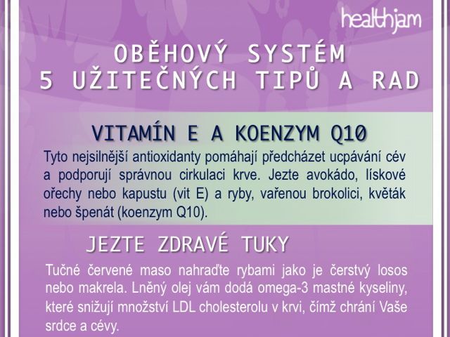 Oběhový systém – 5 tipů jak ho posílit