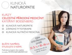 Den otevřených dveří Školy Klinické naturopatie