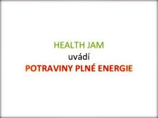 Potraviny, které vám dodají energii