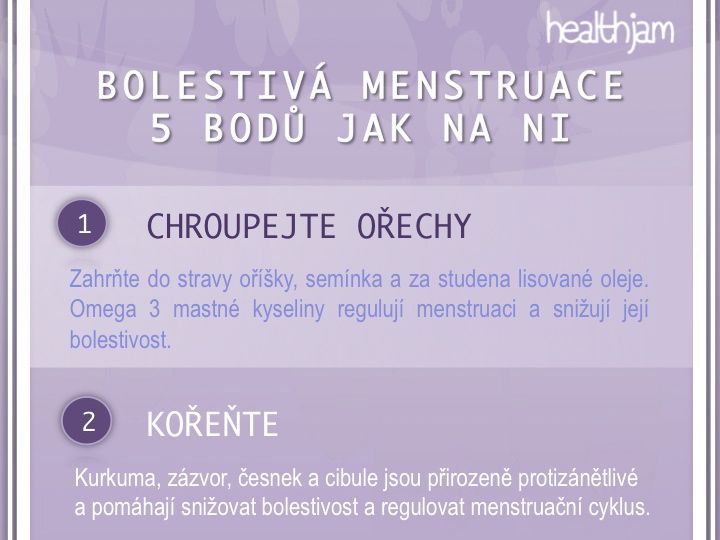 Jak zatočit s bolestivou menstruací